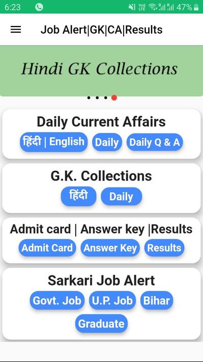 Free job alert current affairs