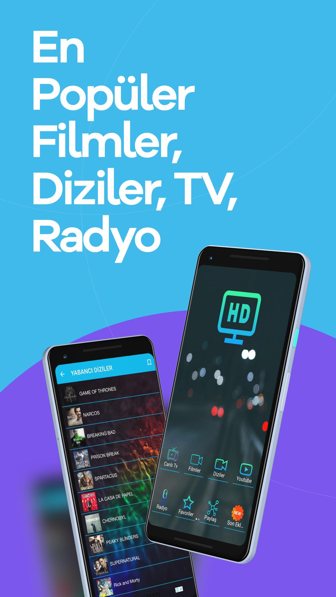 Android için Dizi Film TV - APK'yı İndir