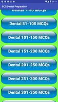 MCQ Dental Preparation स्क्रीनशॉट 1