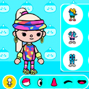 Toca Boca Barby Dress up image APK