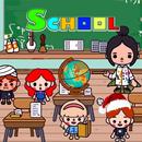 Toca Boca School routine Image APK