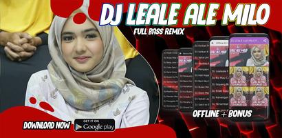 DJ LEALE ALE MILO FULL BASS RE plakat