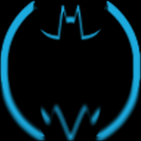 Blue Holo Batcons Icon Skins