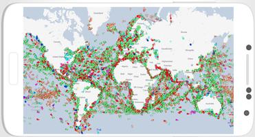 Marine Traffic ภาพหน้าจอ 1