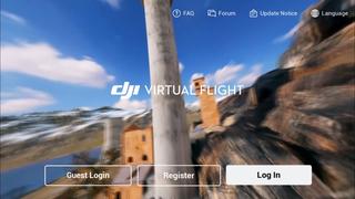 برنامه‌نما DJI Virtual Flight عکس از صفحه