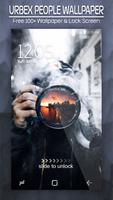 Urbex People Wallpaper poster