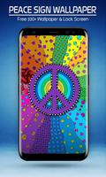 Peace Sign Wallpapers Affiche