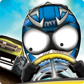 Stickman Downhill Monstertruck-icoon