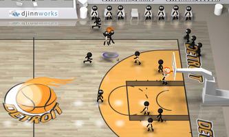 Stickman Basketball capture d'écran 2