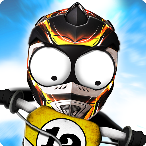 Stickman Downhill Motocross