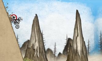 Stickman Downhill Motocross اسکرین شاٹ 1