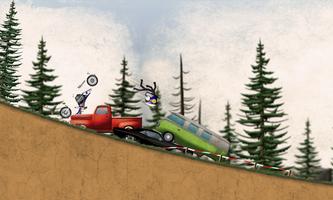 Stickman Downhill Motocross Ekran Görüntüsü 2