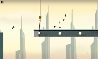 Stickman Roof Runner скриншот 1