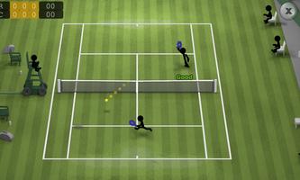 Stickman Tennis اسکرین شاٹ 1