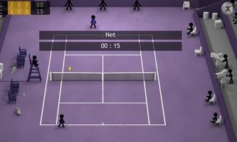 Stickman Tennis capture d'écran 2