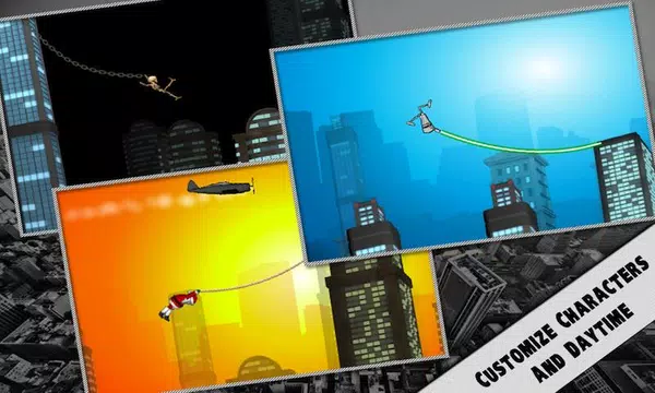 Screenshot 5 for Rope'n'Fly 3 - Dusk Till Dawn