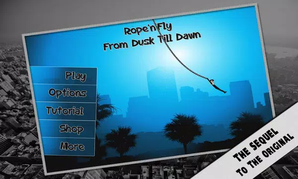 Screenshot 1 for Rope'n'Fly 3 - Dusk Till Dawn
