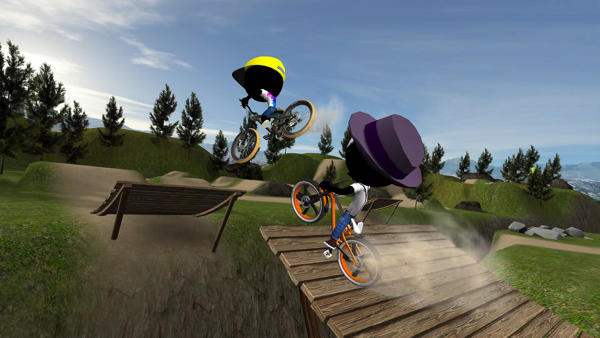 Stickman Bike Cross the Bridge APK for Android Download