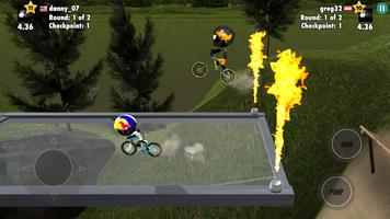 Stickman Bike Battle скриншот 1