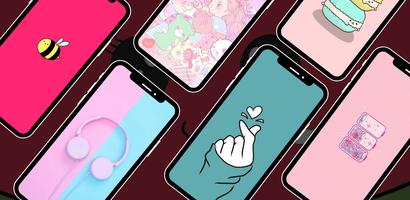 Cute Wallpapers Kawaii captura de pantalla 1