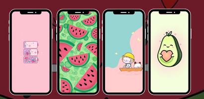 Cute Wallpapers Kawaii captura de pantalla 2