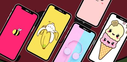 Cute Wallpapers Kawaii captura de pantalla 3