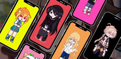 Gacha Life Club Wallpaper Cute captura de pantalla 1