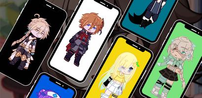 Gacha Life Club Wallpaper Cute captura de pantalla 3
