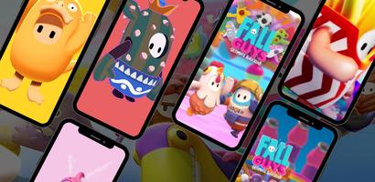 Fall Guys Wallpapers HD captura de pantalla 1