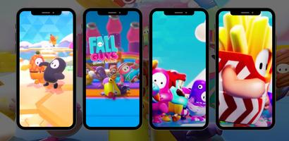 Fall Guys Wallpapers HD captura de pantalla 2