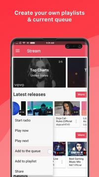 Music app: Stream screenshot 2
