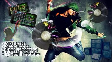 Electro Dj beat mixer اسکرین شاٹ 1