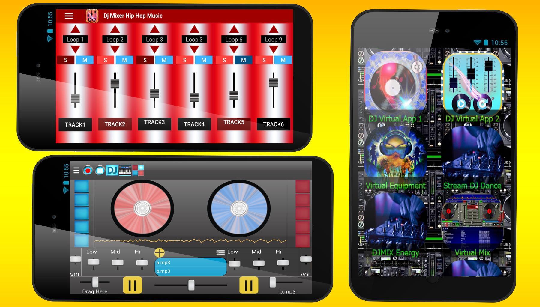 Virtual dj for tablets