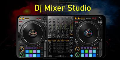 Dj Mixer Studio Plakat
