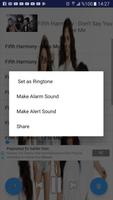 Fifth Harmony hits bestover  // offline musics تصوير الشاشة 1