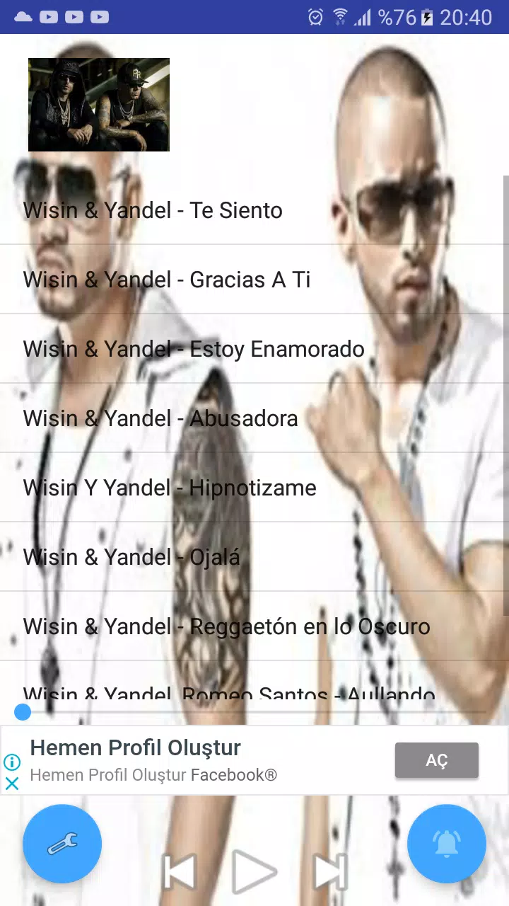 Descarga de APK de Wisin & Yandel musics // without internet para Android