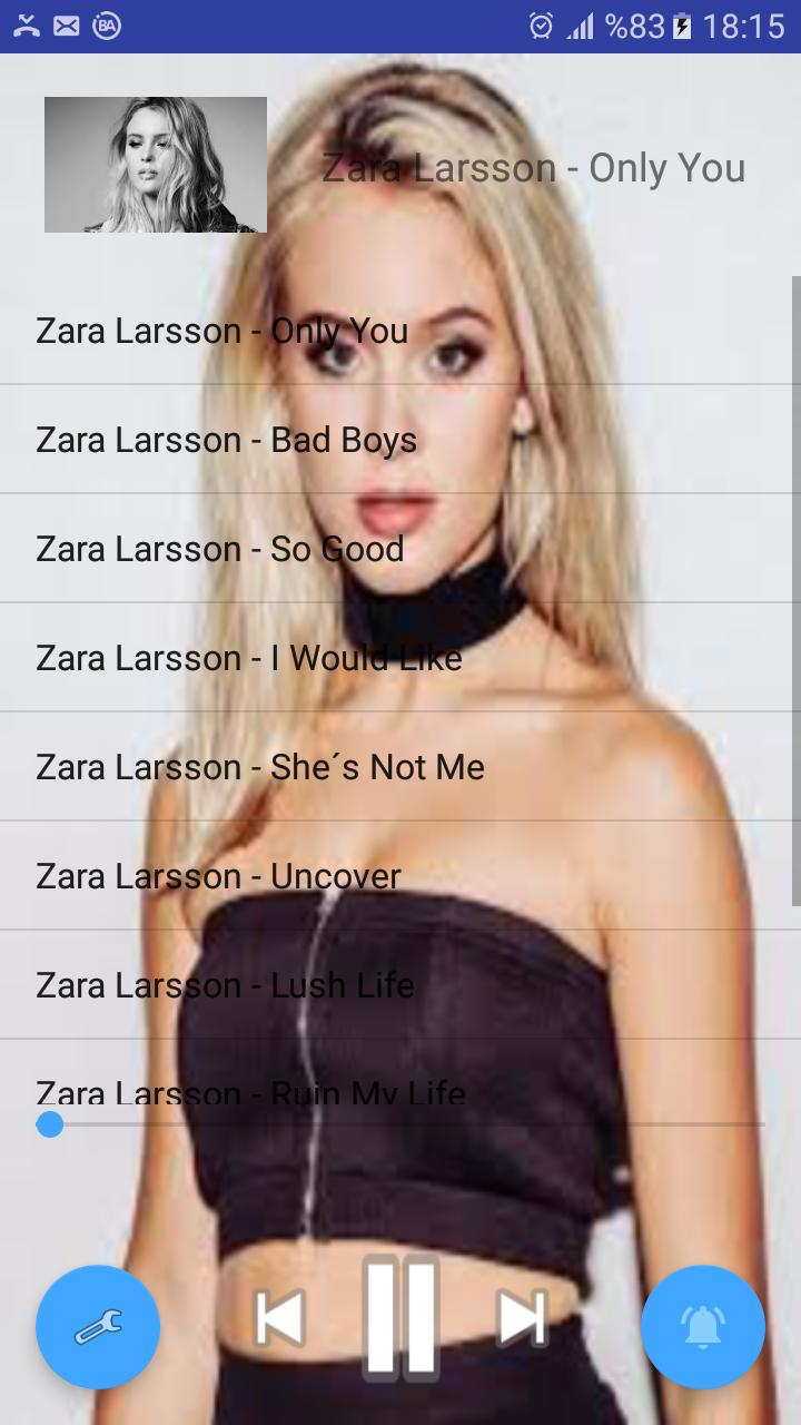 Zara Larsson musics // without internet for Android - APK Download