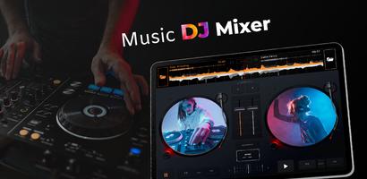 DJ ミキサー スタジオ - DJ ミックス ミュージック ポスター