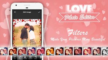 Love Photo Editor captura de pantalla 1