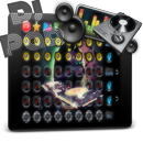 Electronic Trance Dj Pad Mixer aplikacja