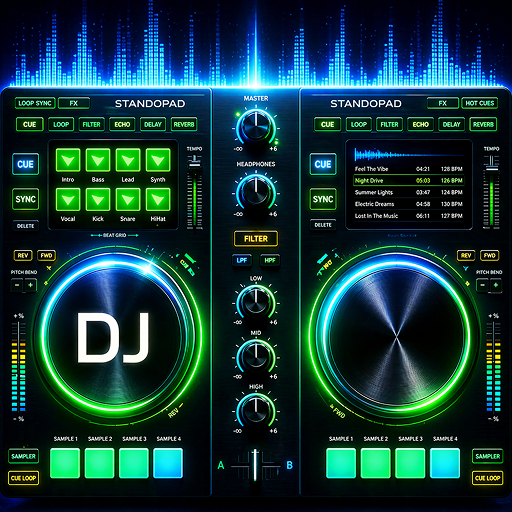 Electronic Trance Dj Pad Mixer