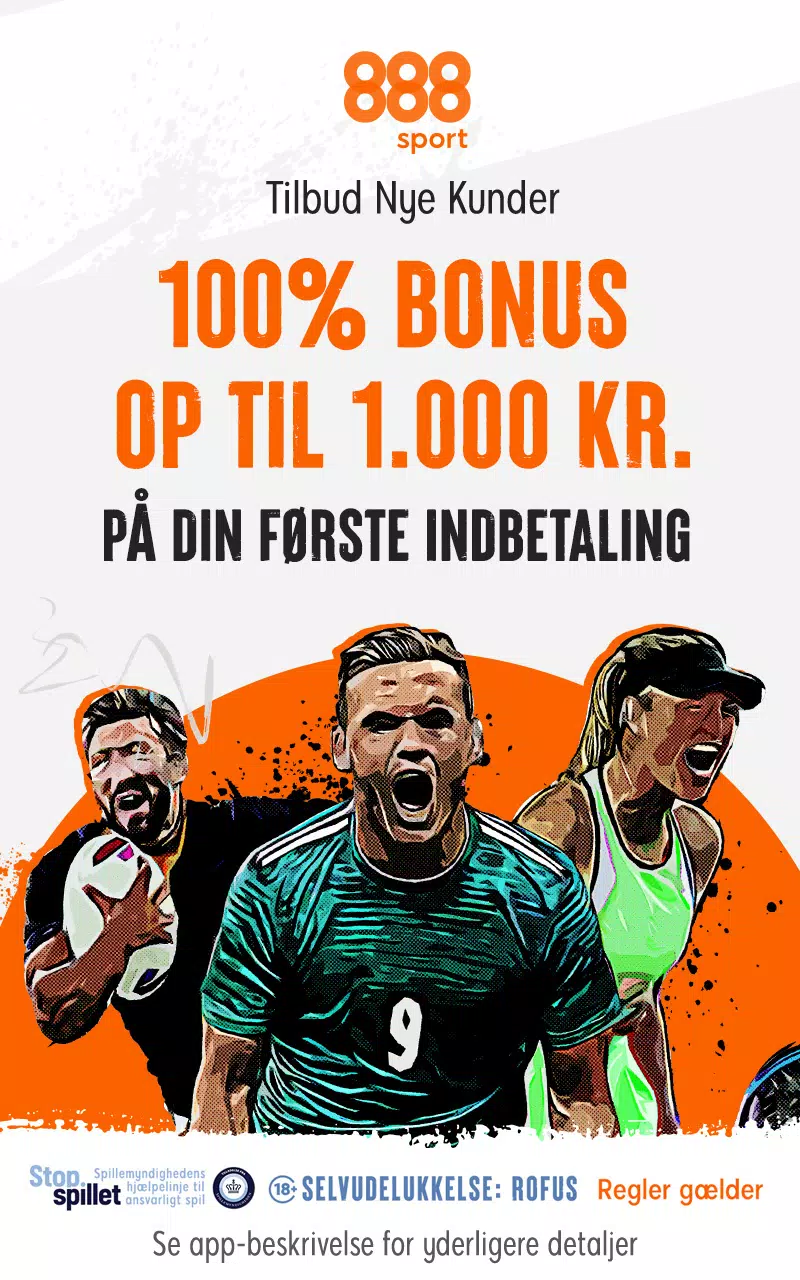888 sport Live Fodbold odds