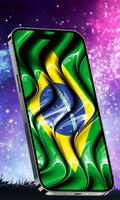 Brazil Flag Wallpaper capture d'écran 1