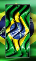 Brazil Flag Wallpaper capture d'écran 2