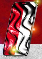 Indonesia Flag Wallpaper Affiche