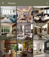 living room decorating and des โปสเตอร์