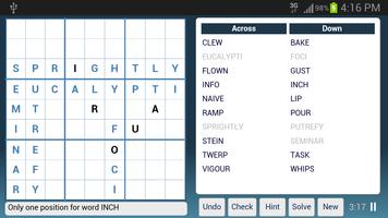 Word Sudoku capture d'écran 1