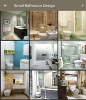 modern small bathroom design i โปสเตอร์