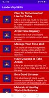 Leadership Skills plakat