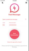 Fast Message poster